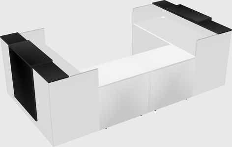 Reception desk u-shape