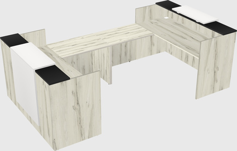 Reception desk u-shape