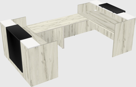 Reception desk u-shape