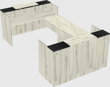 Reception desk u-shape