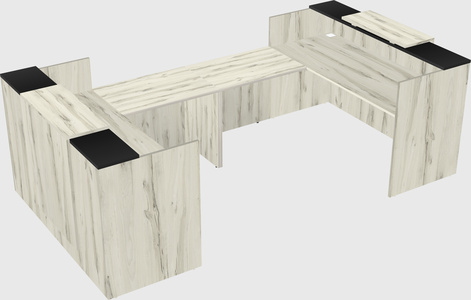 Reception desk u-shape
