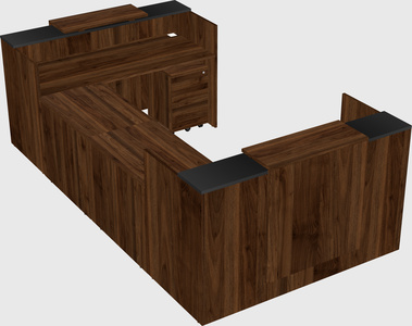 Reception desk u-shape