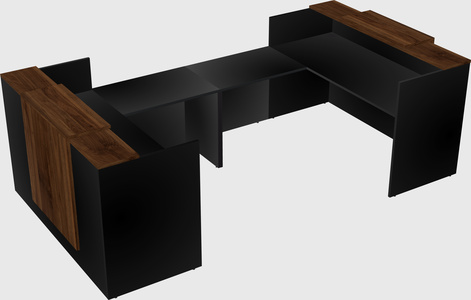 Reception desk u-shape