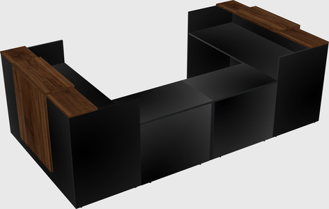 Reception desk u-shape