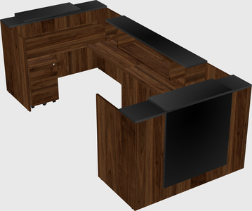 Reception desk u-shape