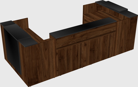 Reception desk u-shape