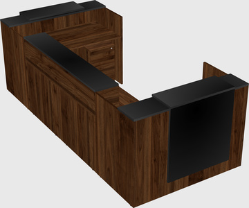 Reception desk u-shape
