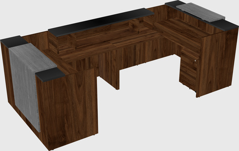 Reception desk u-shape