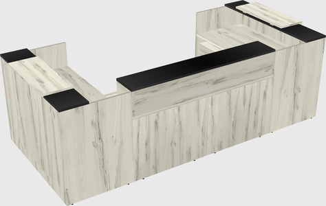 Reception desk u-shape