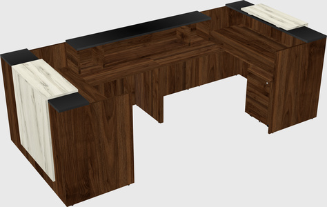 Reception desk u-shape