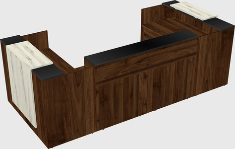 Reception desk u-shape