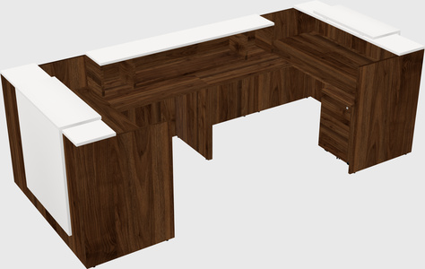 Reception desk u-shape