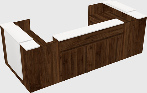 Reception desk u-shape