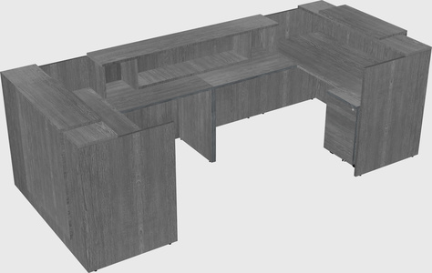 Reception desk u-shape