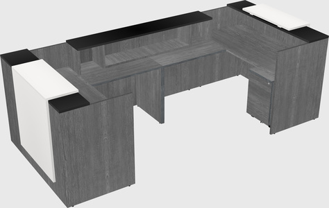 Reception desk u-shape