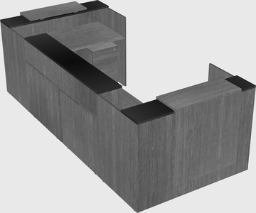 Reception desk u-shape