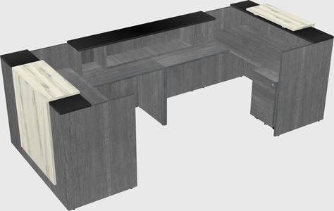 Reception desk u-shape