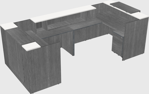 Reception desk u-shape