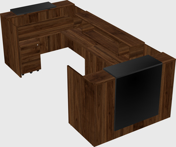 Reception desk u-shape