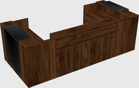 Reception desk u-shape