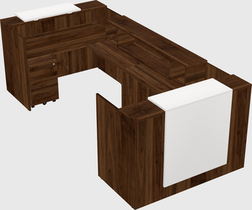 Reception desk u-shape