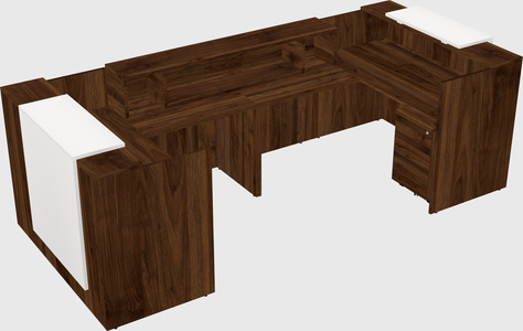 Reception desk u-shape