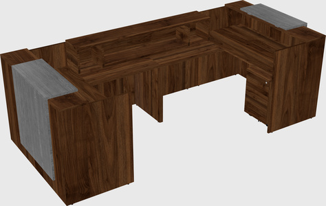 Reception desk u-shape