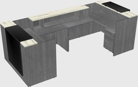Reception desk u-shape