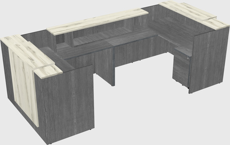 Reception desk u-shape
