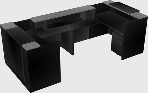 Reception desk u-shape