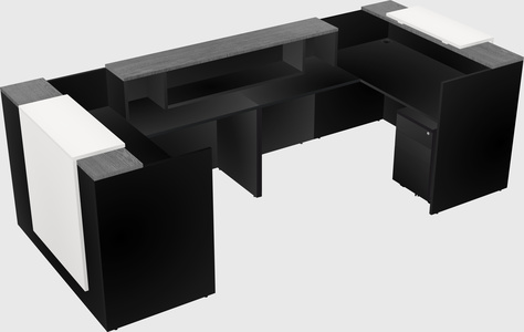 Reception desk u-shape