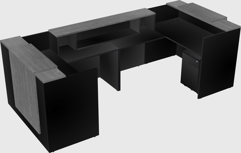 Reception desk u-shape