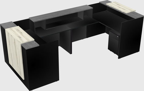 Reception desk u-shape