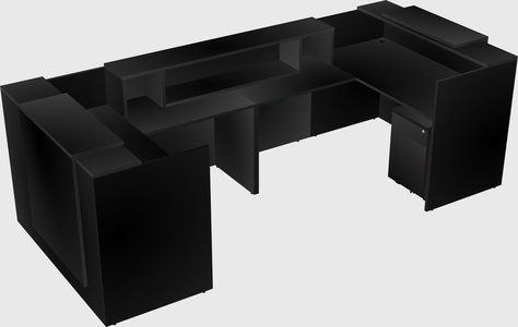 Reception desk u-shape
