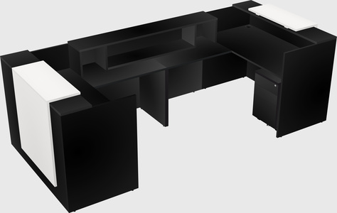 Reception desk u-shape