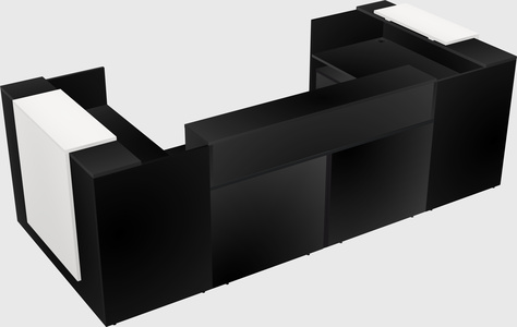 Reception desk u-shape