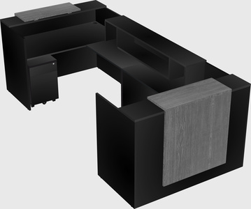 Reception desk u-shape