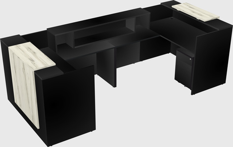 Reception desk u-shape