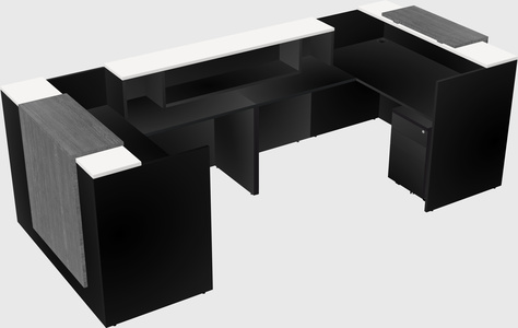 Reception desk u-shape