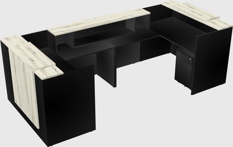 Reception desk u-shape