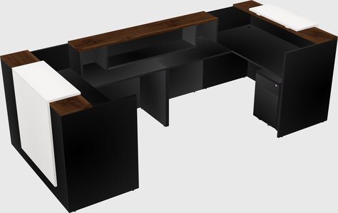 Reception desk u-shape