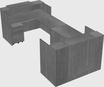 Reception desk u-shape