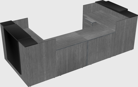 Reception desk u-shape