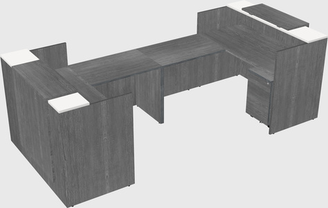 Reception desk u-shape
