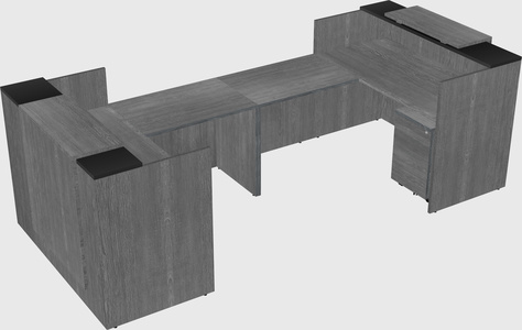 Reception desk u-shape