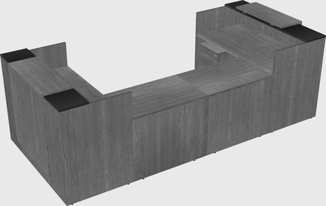 Reception desk u-shape