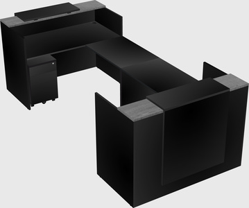 Reception desk u-shape