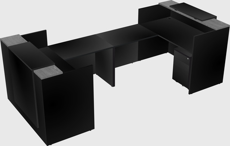 Reception desk u-shape