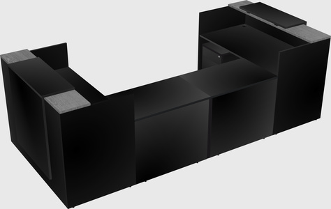 Reception desk u-shape