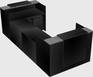Reception desk u-shape
